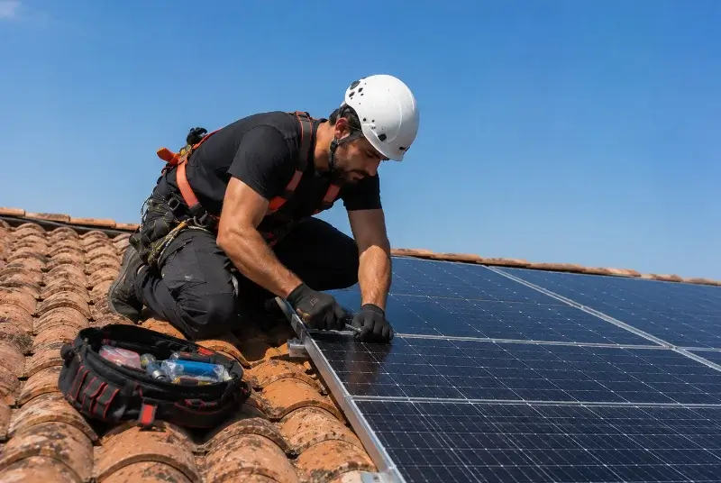 Maintenance et monitoring de panneaux solaires à Thal-Marmoutier