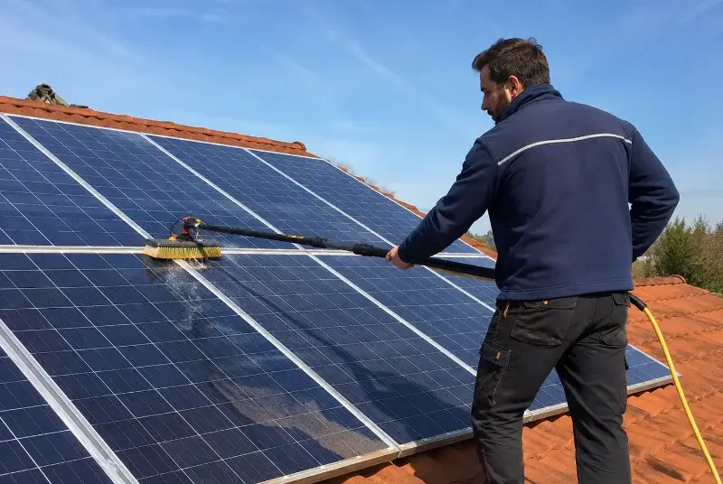 Nettoyage et entretien de panneaux solaires à Thal-Marmoutier